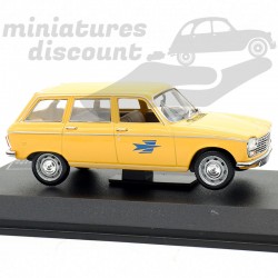 PEUGEOT 204 BREAK 1969 LA POSTE (JAUNE) - 1/43ème sous blister