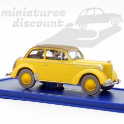 Opel Olympia Cabriolet Coach - Tintin Sceptre d'Ottokar - 1/43ème en boite