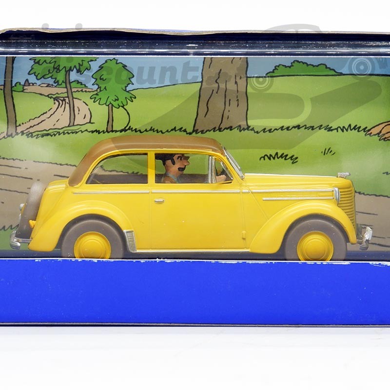 Opel Olympia Cabriolet Coach - Tintin Sceptre d'Ottokar - 1/43ème en boite