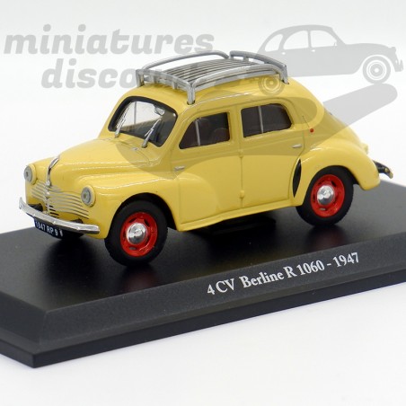 Renault 4CV Berline R 1060 de 1947 (beige) - Eligor - 1/43ème sous blister
