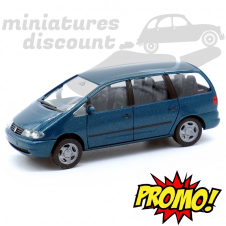 SEAT ALHAMBRA (BLEU VERT) - HERPA - 1/87ème en boite