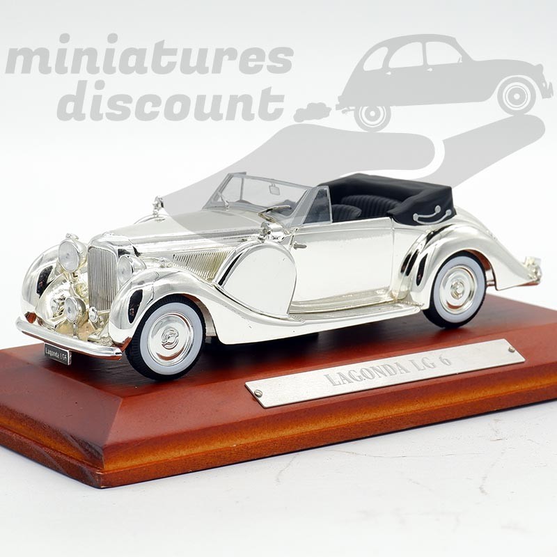 LAGONDA LG 6 (ARGENT) - 1/43ème en boite