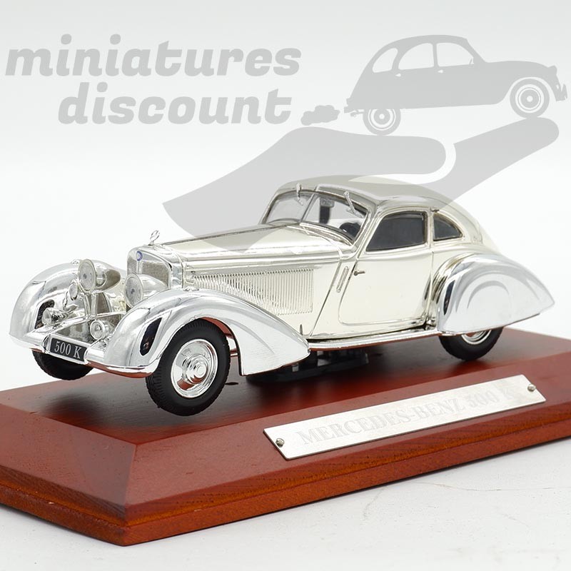 Mercedes Benz 500K - Silver Car - 1/43ème en boite