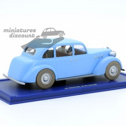 LA VOITURE DE BIANCA CASTAFIORE TINTIN (ROSE/ROUGE) - 1/43ème en boite