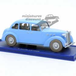LA VOITURE DE BIANCA CASTAFIORE TINTIN (ROSE/ROUGE) - 1/43ème en boite
