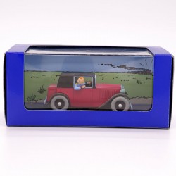 Le Coupé Spider de Tintin et l'Oreille Cassée - 1/43ème en boite