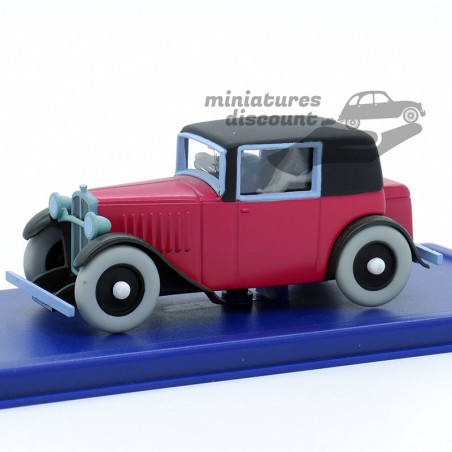 Le Coupé Spider de Tintin et l'Oreille Cassée - 1/43ème en boite