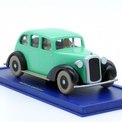 LA VOITURE DES GANGSTERS DE TINTIN EN AMÉRIQUE - Graham six 1935 - 1/43ème en boite