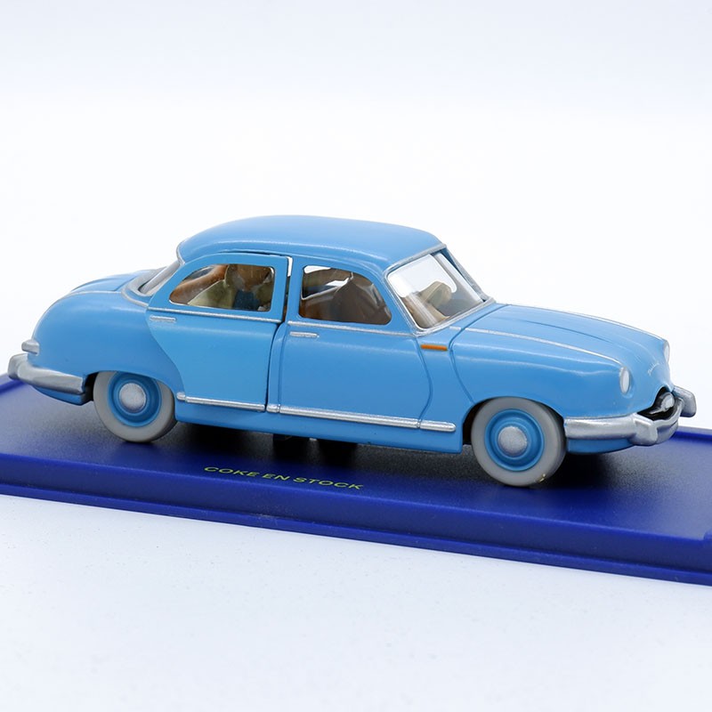 Le taxi Panhard Dyna Z 1954 de Tintin Coke en Stock - 1/43ème en boite