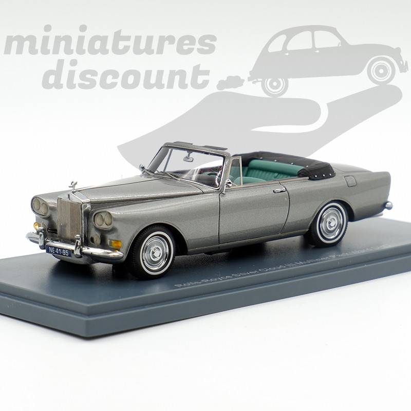 ROLLS ROYCE SILVER CLOUD III MULLINER PARK WARD DHC (GRIS) - NEO - 1/43ème en boite