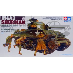 Sherman M4A3 Tank 75mm GUN...