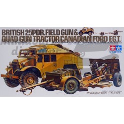 British 25PDR Field Gun &...