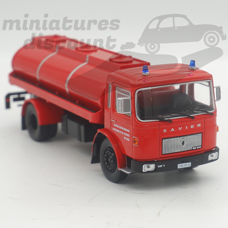 Saviem SM 240 Pompiers SDIS Du Gard - 1/43 ème sous blister