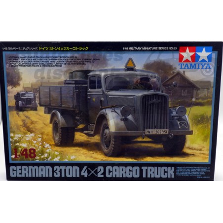CARGO TRUCK CAMION GERMAN (A PEINDRE) - TAMIYA - 1/48ème en boite