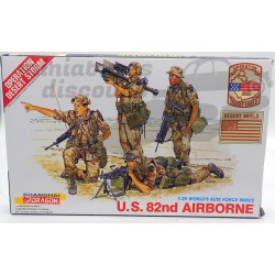 FIGURINES MILITAIRES, US 82ND AIRBORNE WORLD'S ELITE FORCE SERIES (A PEINDRE) - DRAGON - 1/35ème en boite