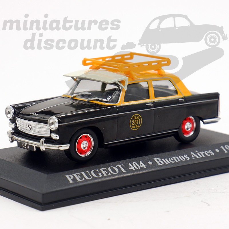 PEUGEOT 404 (NOIR) - 1/43ème en boite
