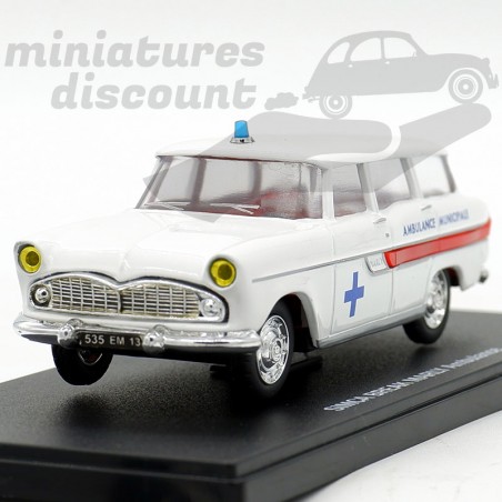 Simca Break Marly - 1959 - Ambulance Municipale -1/43ème en boite