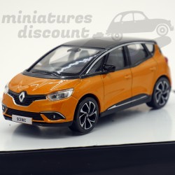 RENAULT SCENIC JAUNE ET NOIR POLICE (JAUNE) - NOREV - 1/43ème en boite