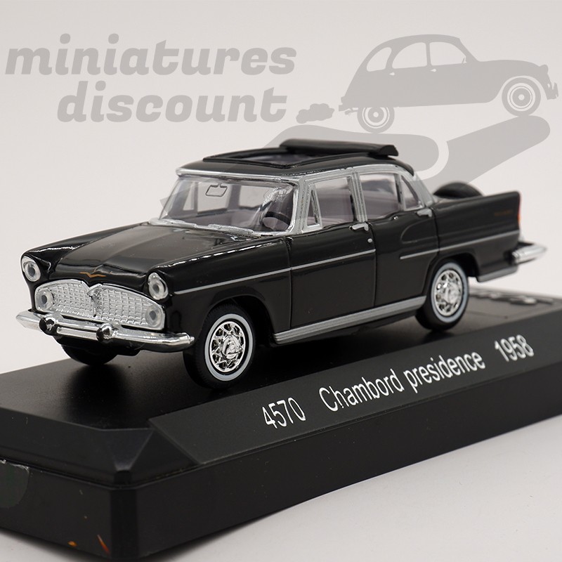 SIMCA CHAMBORD PRESIDENCE (NOIR) - SOLIDO - 1/43ème en boite