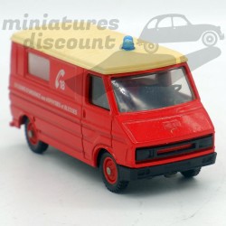 CITROEN C35 POMPIERS (ROUGE) - SOLIDO - 1/50ème en boite