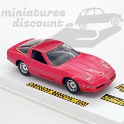 CHEVROLET CORVETTE (ROUGE) - SOLIDO - 1/43ème en boite