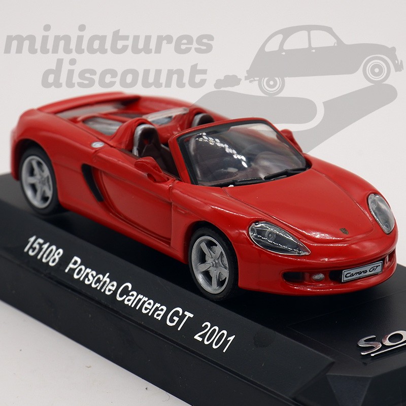Porsche Carrera GT Cararama 1/43 Grise – Miniature Neuve, Collection Voiture