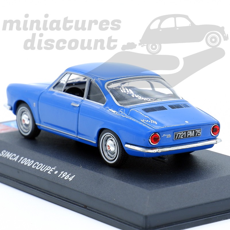 Simca 1000 coupé - Norev - autojaune collection