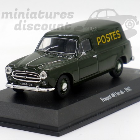 PEUGEOT 403 BREAK 1962 (VERT FONCÉ) - 1/43ème sous blister