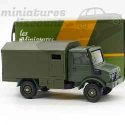 CAMION MERCEDES UNIMOG (VERT MILITAIRE) - SOLIDO - 1/50ème en boite