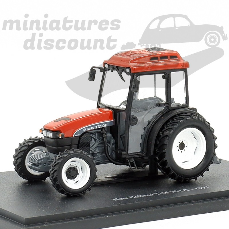 TRACTEUR NEW HOLLAND TNF 90 DT (ROUGE) - Voir description sous blister
