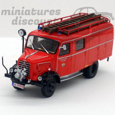 Camion CPF Pompier Borgward LF8 de 1958 - 1/43ème sous blister