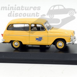 SIMCA ARONDE P60 RANCH LA POSTE (JAUNE) - 1/43ème sous blister