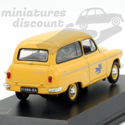 SIMCA ARONDE P60 RANCH LA POSTE (JAUNE) - 1/43ème sous blister