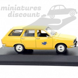 RENAULT 12 BREAK 1971 LA POSTE (JAUNE) - 1/43ème sous blister