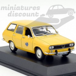 RENAULT 12 BREAK 1971 LA POSTE (JAUNE) - 1/43ème sous blister