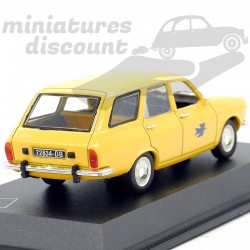 RENAULT 12 BREAK 1971 LA POSTE (JAUNE) - 1/43ème sous blister