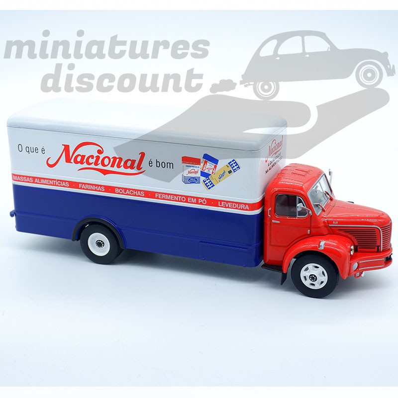 BERLIET GLR8 "NACIONAL" (BLEU) - IXO - 1/43ème en boite