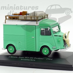 CITROEN TYPE HY-DI PERKINS 1964 (VERT (CF PHOTO)) - 1/43ème sous blister