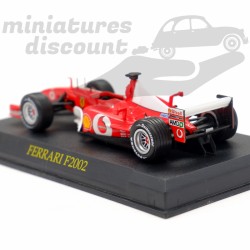 FERRARI FORMULE1 F2002 (ROUGE) - 1/43ème sous blister