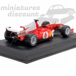 FERRARI FORMULE1 F2002 (ROUGE) - 1/43ème sous blister