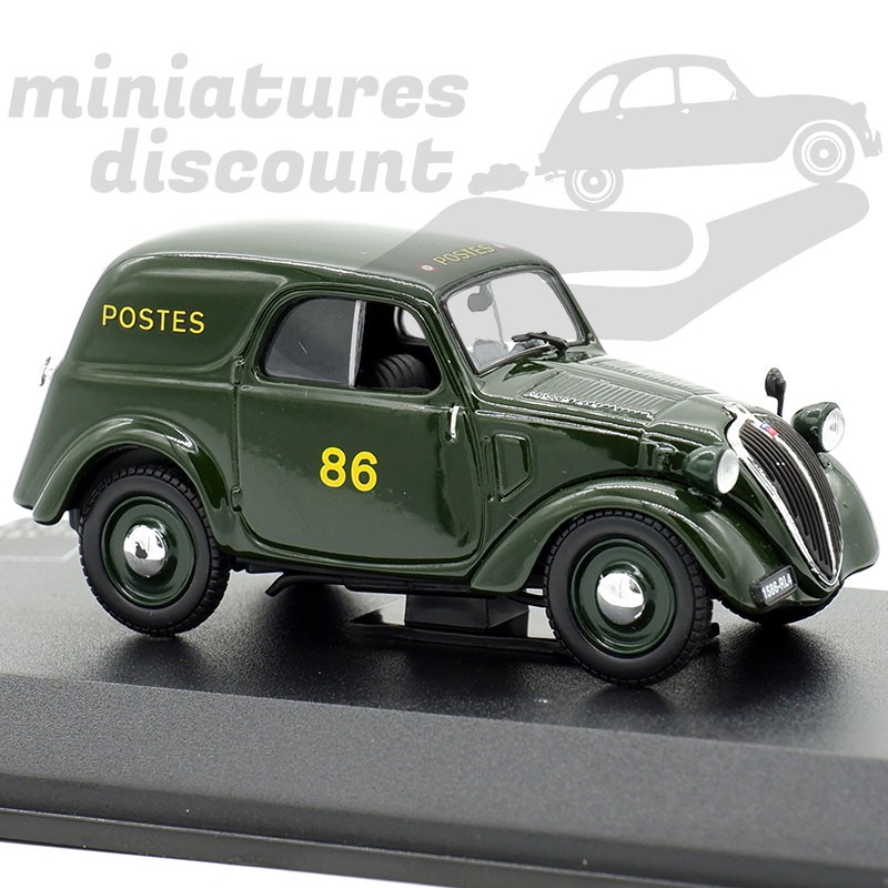 SIMCA 5 FOURGONNETTE 1938 LA POSTE (VERT FONCÉ) - 1/43ème sous blister