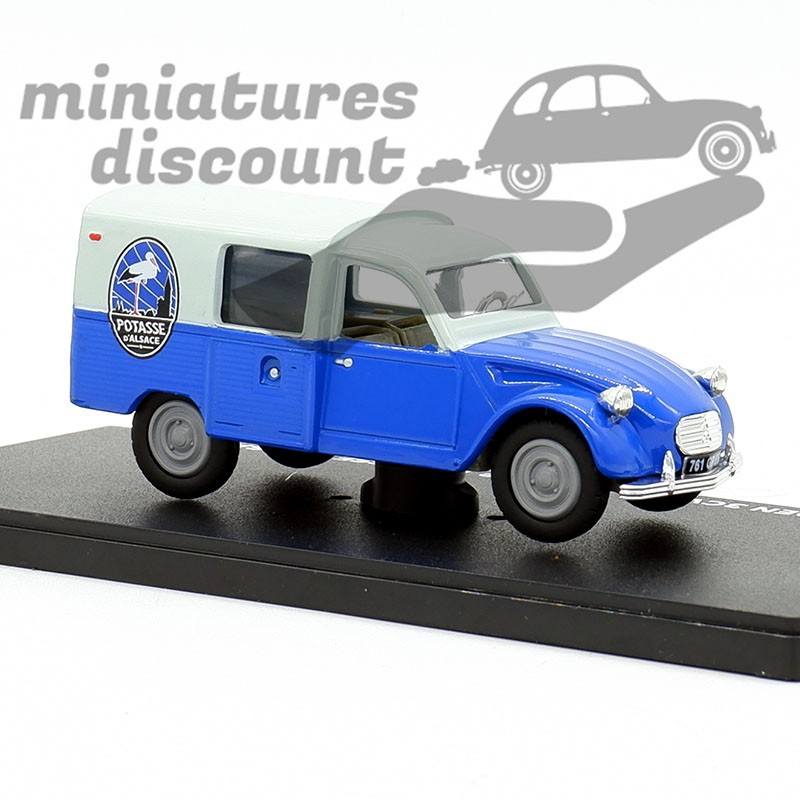 CITROËN 3CV CAMIONNETTE "POTASSE D'ALSACE" - ELIGOR - 1/43ème en boite