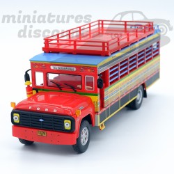BUS FORD F600 CHIVA (ROUGE) - 1/43ème sous blister