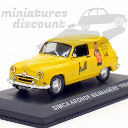 SIMCA ARONDE MESSAGÈRE "FRUITÉ" (JAUNE) - 1/43ème en boite