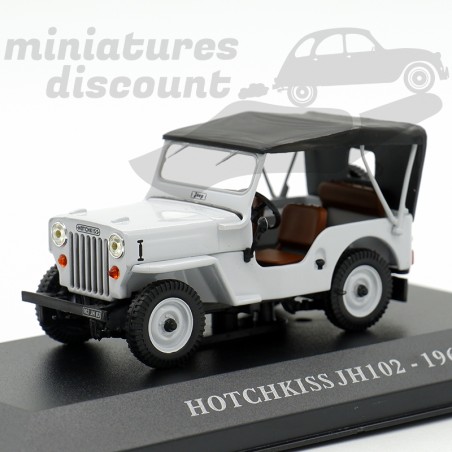 HOTCHKISS JH102 1960 (BLANC) - 1/43ème en boite
