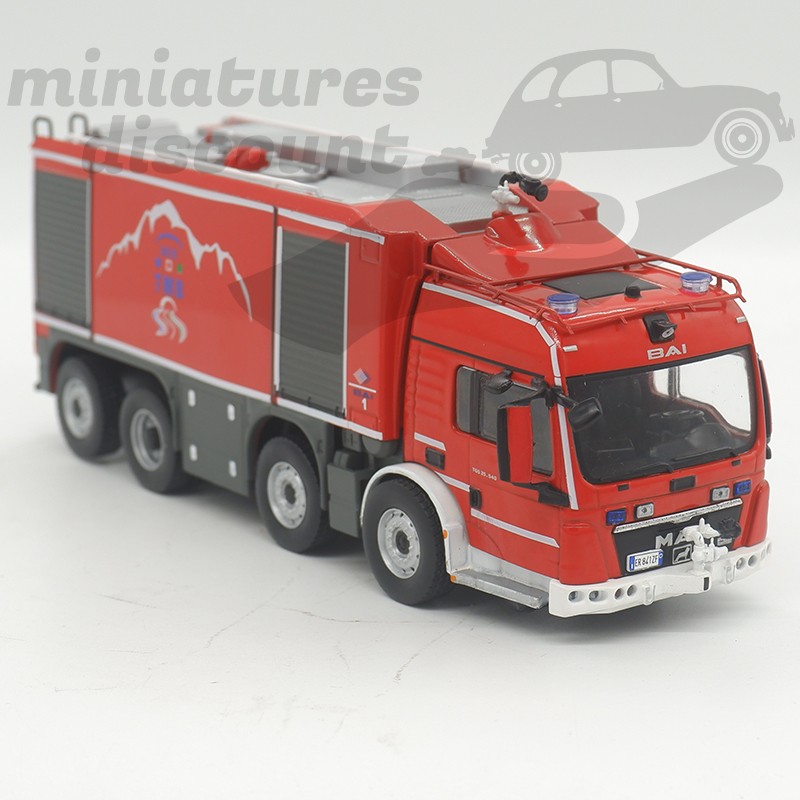 Camion De Pompiers MAN TGS BAI 2013 – Miniature IXO/Centauria Neuve, échelle 1/43?