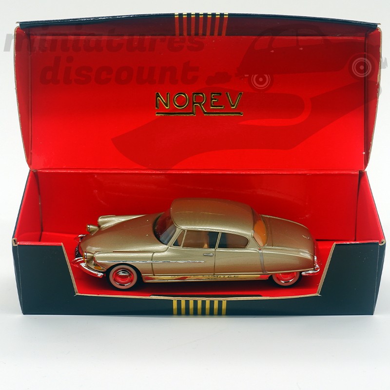 Norev Ligne Noire 1/43 Citroën DS19 Coupé Paris 1958 - Blanc - Édition Limitée Résine