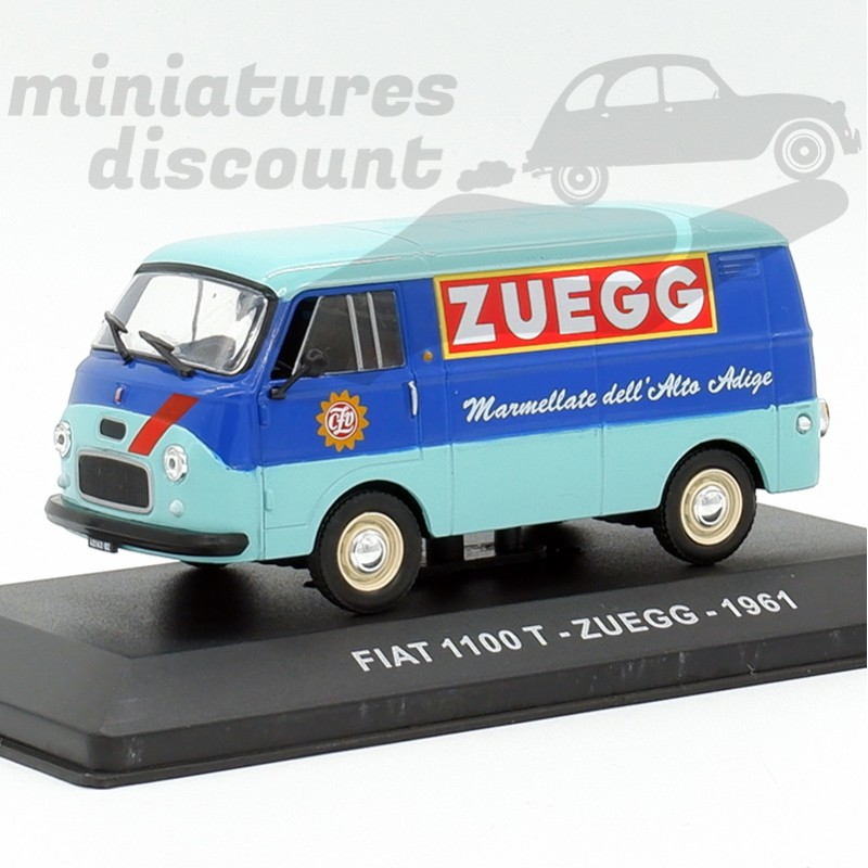 FIAT 1100 T FOURGON "ZUEGG" 1961 (CF PHOTO) - 1/43ème en boite