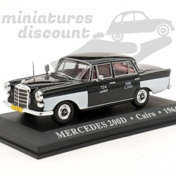 TAXI MERCEDES 200D (NOIR) - 1/43ème sous blister