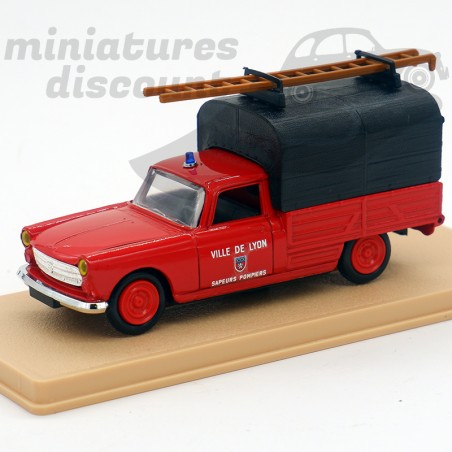 Peugeot 404 Pick-Up Pompiers Ville de Lyon - Eligor - 1/43ème en boite